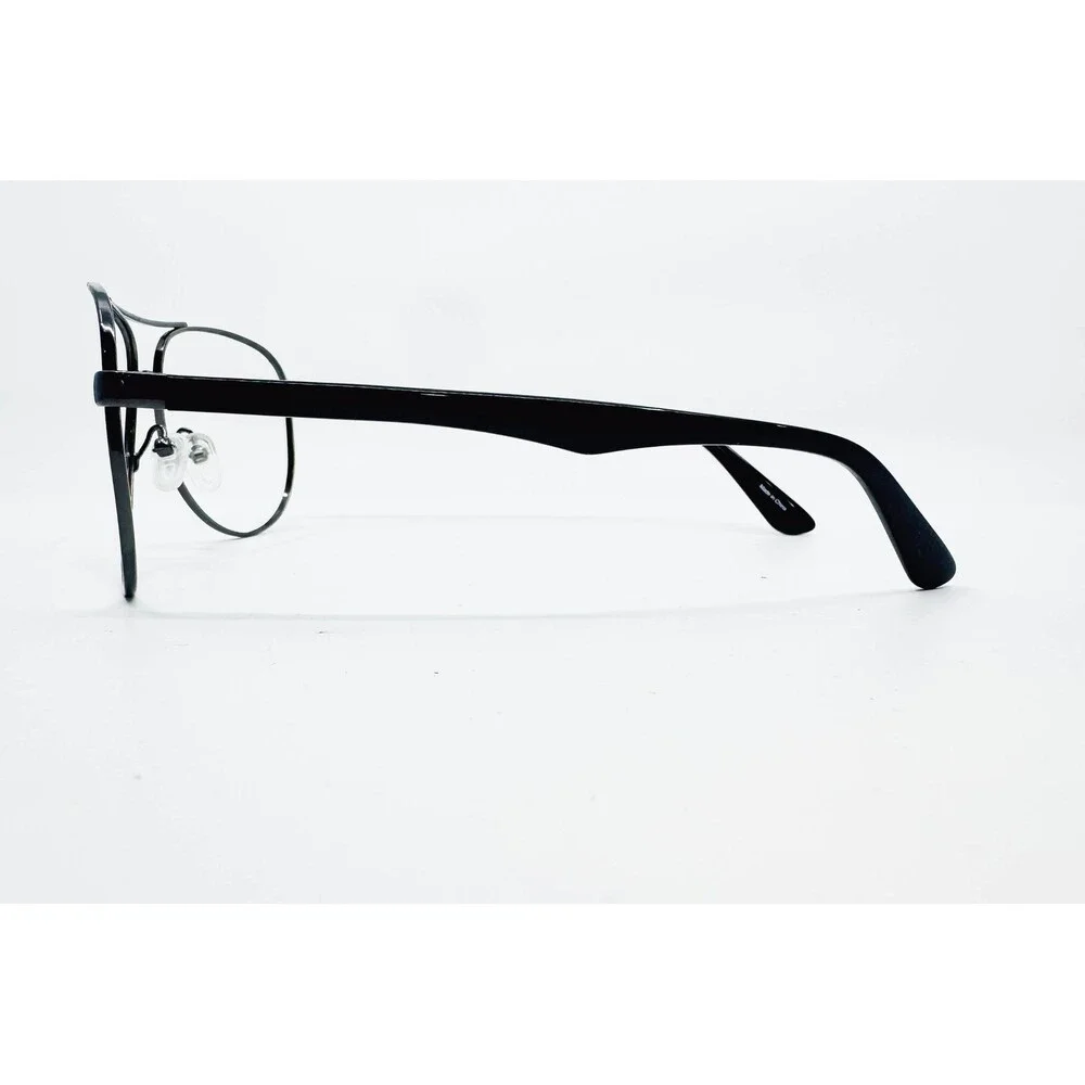 Kirkland Signature Eyeglass Frames Mens Gunmetal Aviator Missoula 61-13-140